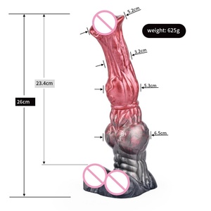 NNXS Dildo de Caballo Gigante de 10.23 Pulgadas, Tapón Anal para Mujeres y Hombres, Juguetes Sexuales Anales, Estimulador del Punto G, Masajeador de Próstata, Juguetes Eróticos para Adultos - Product Image 6