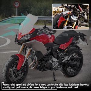 RACEPRO parabrisas accesorios de la motocicleta deflectores de viento para <span class=keywords><strong>BMW</strong></span> F900XR 2020-2021 F <span class=keywords><strong>900XR</strong></span> F900 XR Pantalla de viento - Product Image 5