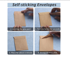 Benutzer definierte <span class=keywords><strong>Mini</strong></span> selbst klebende Kraft blume Gemüses amen Paket umschläge Kleine Papier umschläge für Samen - Product Image 3