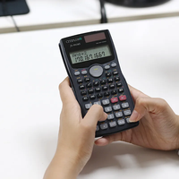 Calculatrice Scientifique FX 991MS pour Collège et Lycée, 401 Fonctions, Alimentation Double