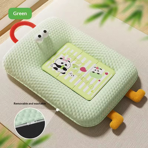 Cama refrescante de verano para gatos, lavable, transpirable, cómoda, de seda helada, suave, ligera, con diseño de dibujos animados para gatos - Product Image 5