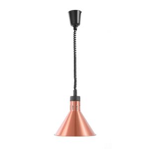 Lampada Riscaldante Conica HENDI in Rame 230V/250W 275x(H)250mm per Riscaldamento e Mantenimento Temperatura - Product Image 1