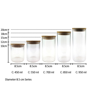 Thực phẩm lưu trữ <span class=keywords><strong>container</strong></span> cho phòng đựng thức ăn chưa-cao Kính nhà bếp hộp với niêm phong Jar nắp cho mì ống <span class=keywords><strong>container</strong></span> - Product Image 5