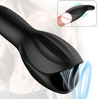 Réduit la sensibilité, prolonge l'endurance, 10 modes de vibration, stimulateur du gland, entraînement du pénis, vibrateur masculin pour hommes, vente en gros