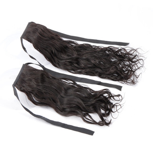 Coda <span class=keywords><strong>di</strong></span> <span class=keywords><strong>Cavallo</strong></span> Lunga e Liscia da Donna con Cinghie, Coda <span class=keywords><strong>di</strong></span> <span class=keywords><strong>Cavallo</strong></span> Bassa Naturalmente Voluminosa, Coda <span class=keywords><strong>di</strong></span> <span class=keywords><strong>Cavallo</strong></span> Alta Intrecciata in <span class=keywords><strong>Capelli</strong></span> <span class=keywords><strong>Veri</strong></span> - Product Image 5