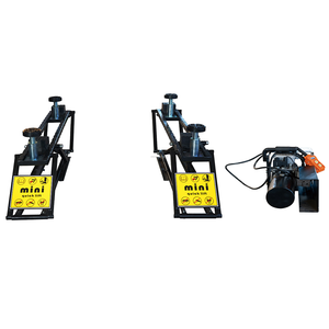 Mini elevadores automáticos portátiles 2800kg Elevador hidráulico de tijera rápido Diseño de dos postes Elevador de coche rápido móvil - Product Image 2