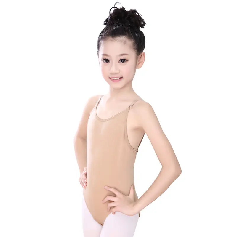 Çıplak jimnastik bale dans Leotard iç çamaşırı yüksek kaliteli kız çocuk uzun kollu eğitim kadınlar yetişkinler için