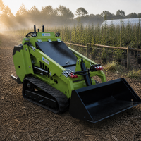 Diesel-Mini-Kompaktlader für Landwirtschaft, Ranch, Hofarbeit, Materialhandhabung, Kompaktlader-Vermietung, Flottenunterstützung