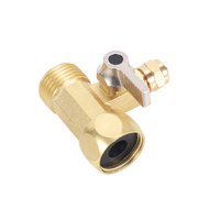 Accessoires de robinetterie de marque OEM de haute qualité, vanne à boisseau sphérique à trois voies en acier inoxydable 304, raccord de 1/4 pouce