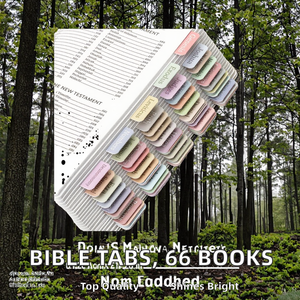 แท็บไบเบิลไวนิลกันน้ำแบบกำหนดเองสำหรับของขวัญคริสเตียนในพันธสัญญาเดิมและพันธสัญญาใหม่ - Product Image 2