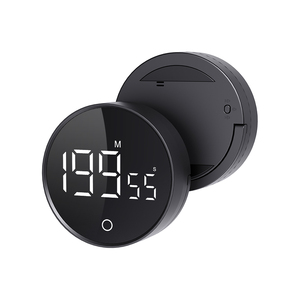 Rotary Silent Visual LED Mechanical Mini Smart Touch Magnetic Positive Countdown Eco-Friendly Rechargeable Battery Kitchen <b>Timer</b> - Product Image 1