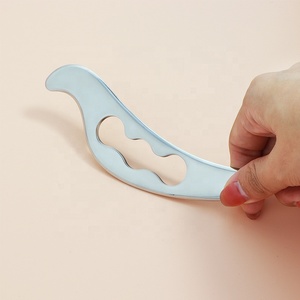 Alat pijat pengikis baja tahan karat bentuk burung untuk terapi fisik wajah IASTM kelas medis Gua Sha - Product Image 5