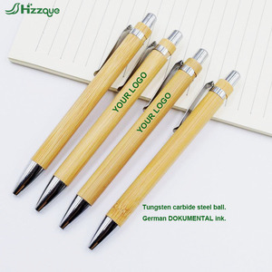थोक कस्टम मल्टीकोर 1.00 मिमी बॉलपॉइंट पेन सेट प्लास्टिक + बांस लोगो प्रचार पेन बॉडी प्रकार 1.0 मिमी लेखन चौड़ाई - Product Image 4