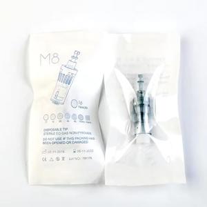 Dr Pen M8マイクロニードルペンサイズステンレス鋼ナノニードルカートリッジ、恒久的なメイクアップと眉毛の用途向け