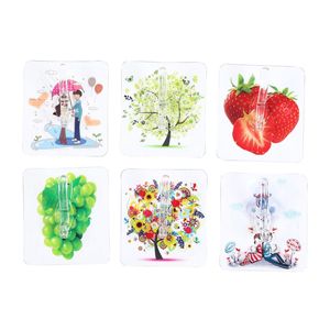 Crochets adhésifs robustes et invisibles, crochets à vêtements, crochets adhésifs muraux pour cuisine et salle de bain, crochets sans perçage, dollar store - Product Image 4