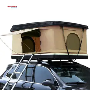 Customized 4x4 fiberglass camping car hard shell roof top tent rooftent