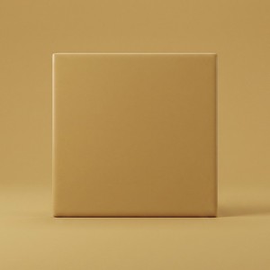 Piastrella Opaca Pure Mustard 10x10 Cm Spessore 6,8 Mm Bordi Irregolari - Product Image 1