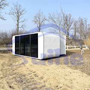 Casa Prefabricada Móvil Plegable Tipo Cabaña, Casa Pequeña Plegable para Terrenos No Utilizados - Product Image 2