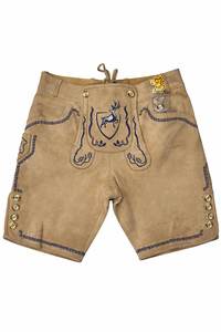 Pantalones Bávaros de Gamuza de Cabra Premium para Hombre, Ecológicos, de Cintura Media, Estilo Oktoberfest, Secado Rápido, Hasta la Rodilla - Product Image 4