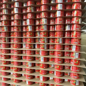 Fabricantes Lata de alimentos vacía Pasta de tomate para lata enlatada con extremo de estaño