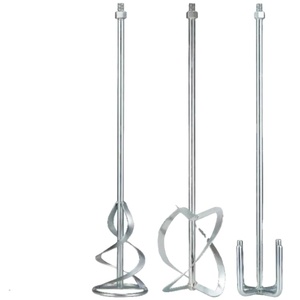 2024 Các Loại Khác Nhau Và Màu Sắc Sơn Khuấy Rod Dòng Chảy Khuấy Mái Chèo Sơn Mixer Khoan Tập Tin Đính Kèm Helix Mixer - Product Image 1