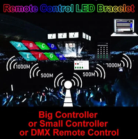 Télécommande sans fil LED active pour ambiance de fête et de bar