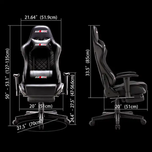 Fauteuil de jeu en cuir Racing <span class=keywords><strong>Gamer</strong></span> avec expédition de course et jeu d'ordinateur ergonomique personnalisé <span class=keywords><strong>Razer</strong></span> Chinese Gam - Product Image 5