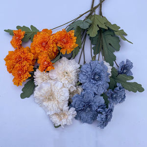 Nuevo <span class=keywords><strong>Ramo</strong></span> de Flores Artificiales de Gerbera de 6 Cabezas, Arreglos de Crisantemos, <span class=keywords><strong>Ramo</strong></span> de Flores para Decoración de Bodas - Product Image 2