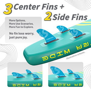 Itaostar d03e mới Inflatable đứng mái chèo padel Board ván lướt sóng Bền PVC + EVA + Drop Stitch sup paddleboard 1-3 năm bảo hành - Product Image 4