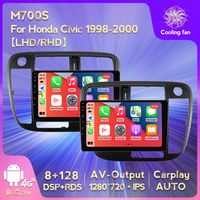 Lecteur DVD MEKEDE Android 11 pour HONDA CIVIC EK3/EK4/EK9 1995-1999 autoradio gps commande vocale lecteur dvd auto android