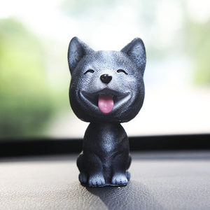 Figurines de chien à tête de Bobbleheads, personnage de dessin animé, décoration de bureau de bureau de voiture personnalisée - Product Image 5