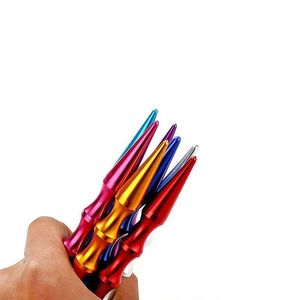 Bolígrafo táctico de supervivencia, llavero de autodefensa, herramienta de emergencia compacta de aleación de aluminio multicolor para exteriores, para mujeres y hombres - Product Image 3
