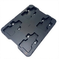 Plateau alvéolé thermoformé sur mesure en PET, ABS, PP, PS pour l'emballage d'inserts de pièces de précision d'électronique grand public, direct usine