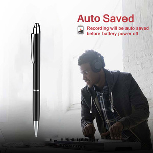 Bolígrafo portátil personalizado Aomago, tipo de grabación, reproductor de música MP3, bolígrafo grabador de voz Digital de Audio Vos - Product Image 4