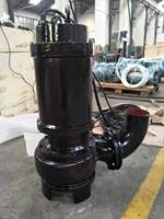 Pompe submersible hydraulique anti-balles pour la déshydratation du sable et des boues, pompe de dragage de boues de charbon, moteur AC 3-315kW 380V/440V/660V