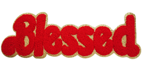 Fournisseur d'usine, patch en chenille de grande taille, forme irrégulière, Dieu est bon, patch religieux de Pâques, Jésus, patchs en chenille personnalisés, à repasser sur les vêtements - Product Image 5