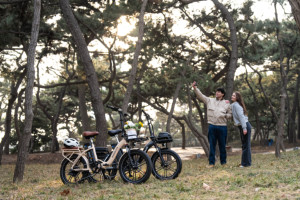 EU Warehouse KOOLUX X16 Hot Sale Dropshipping lightweight folding e-<b>bike</b> Aluminum Alloy <b>Frame</b> Brushless Motor for commute - Product Image 5