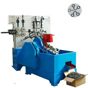 Automatic Wooden Hanger Hook Thread Screw Eye Bolt Hook Making Machine