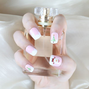 Adornos <span class=keywords><strong>de</strong></span> <span class=keywords><strong>uñas</strong></span> postizas <span class=keywords><strong>de</strong></span> <span class=keywords><strong>Navidad</strong></span>, forma cuadrada corta, regalo <span class=keywords><strong>de</strong></span> <span class=keywords><strong>Navidad</strong></span>, novedad <span class=keywords><strong>de</strong></span> <span class=keywords><strong>2022</strong></span> - Product Image 5