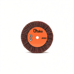 Ttake Flap <b>Wheel</b> 40x30 Mm With Shaft A160 Abrasive Cloth For <b>Grinding</b> - Product Image 2