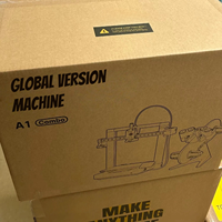 Imprimante 3D A1 Combo UK EU avec calibrage automatique et caméra IA pour l'éducation, l'atelier et la prototypage multi-matériaux