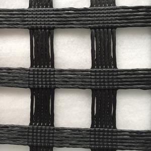 Hoge Kwaliteit Eenvoudig In Te Zetten, Lange Levensduur Biaxiaal Weven Warp Breien Polyester <span class=keywords><strong>Geogrid</strong></span> - Product Image 2
