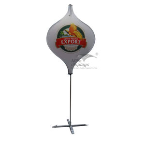 โปรโมชั่นธงแบนเนอร์โฆษณากลางแจ้ง LED หมุนธงโคมไฟที่น่าสนใจแบนเนอร์ - Product Image 2