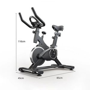 Cyclette Compatta e Leggera Bianca per Interni, 14KG, Trasmissione a Cinghia, Monitor LCD Calorie, Manubrio Regolabile, <span class=keywords><strong>Bici</strong></span> da Spinning per Casa - Product Image 5