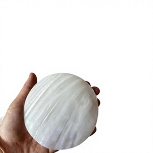 Natural Mother of Pearl Shell Silver Plated Modern Luxury <b>Mirror</b> Polish Handmade Serving Tray for <b>Jewelry</b> Display and Home Decor - Product Image 1