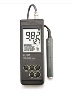 อิตาลี HI9033 เครื่องวิเคราะห์การทดสอบค่าการนำไฟฟ้าแบบพกพากันน้ำ - Product Image 1