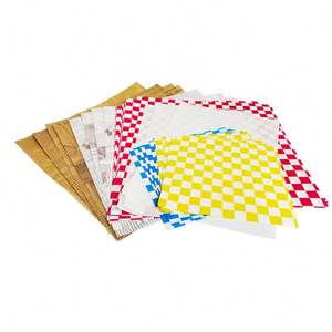 Papier de cuisson jetable en silicone de haute qualité, résistant à la graisse, de qualité alimentaire, pour sandwichs, hamburgers, biscuits, emballages de restauration rapide - Product Image 1