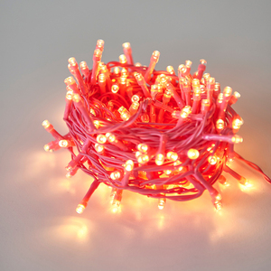 ไฟ LED สายยาวสำหรับสนามหญ้า คุณภาพสูง มาตรฐาน IP65 สาย PVC สีชมพู แสงวอร์มไวท์ 3000K อายุการใช้งานยาวนาน พร้อมหน่วยความจำ แรงดันไฟฟ้า 220V ปลั๊กแบบ EU - Product Image 2