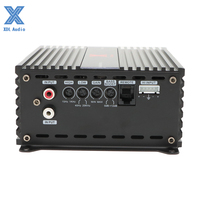 Amplificateur haut de gamme 1000W * 1CH Super Mini classe D pour système audio de voiture avec égaliseurs Mono Channel Crossovers