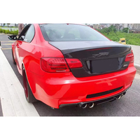 Bagasi Belakang Berkualitas Tinggi untuk BMW Seri 3 E90 E92 E93 2008-2011 Tutup Bagasi Belakang Serat Karbon Suku Cadang Mobil Body Kit